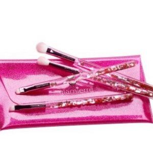 🆕 Glamierre eye brush set  + pouch